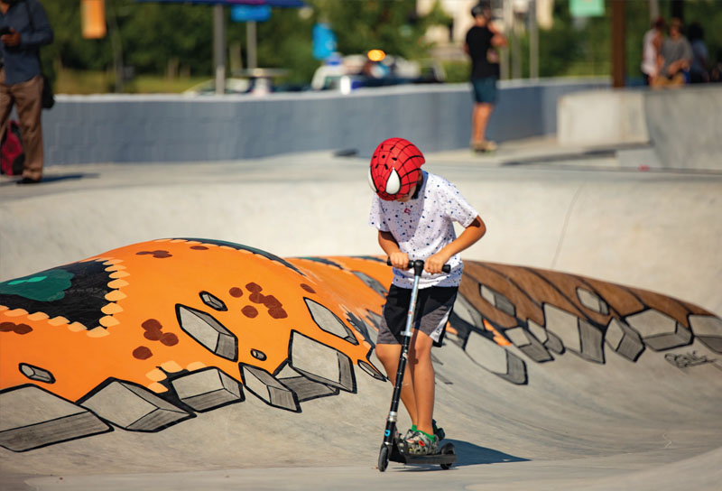 Skateable Art Park Event