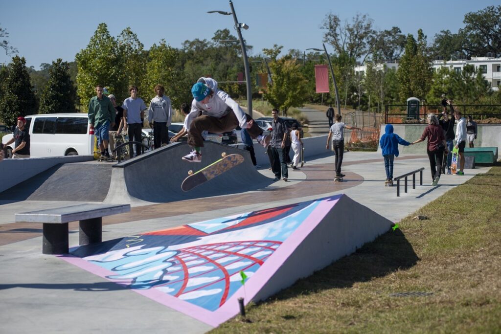 Skateable Art Park Blueprint Public Art