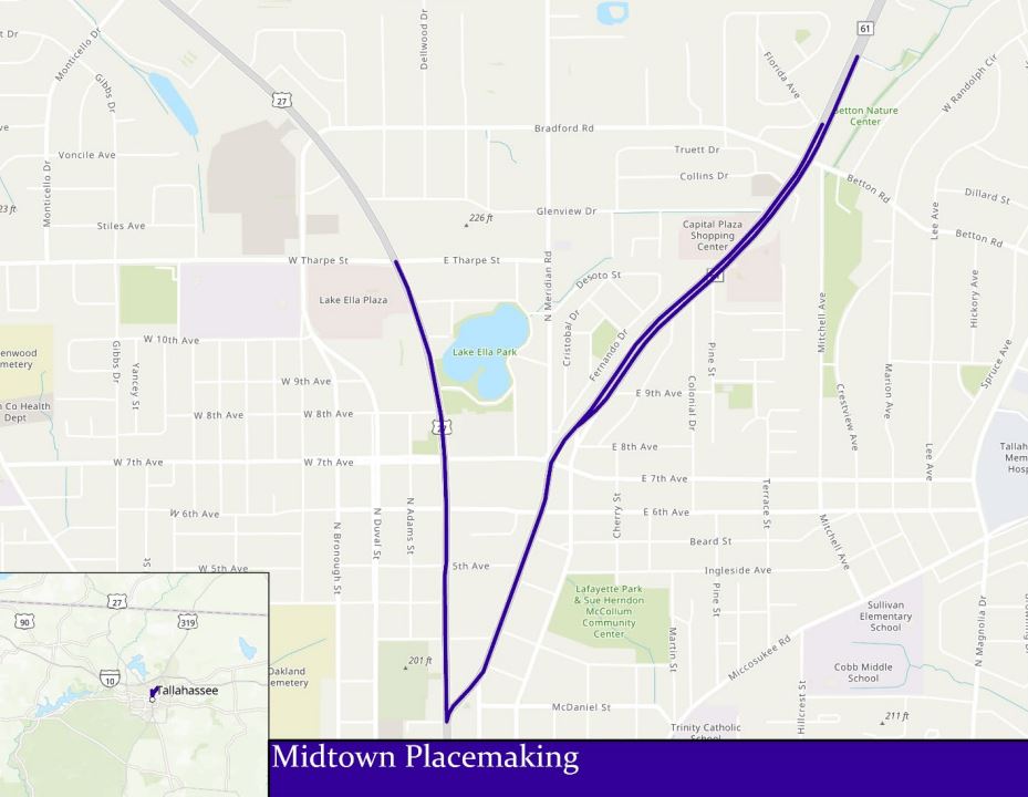Midtown Placemaking Map