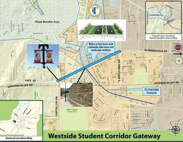 Westside Student Gateway map